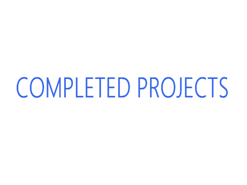 2016 PROJECTS